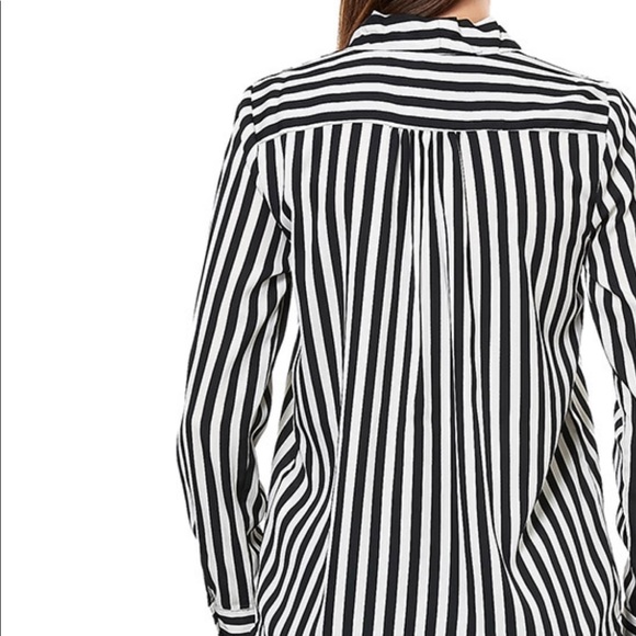 Vero Moda Pocket Stripe American Blouse - Picture 3 of 7
